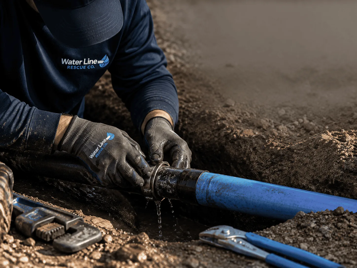 Why choose Water Line Repair in Huddleston, VA